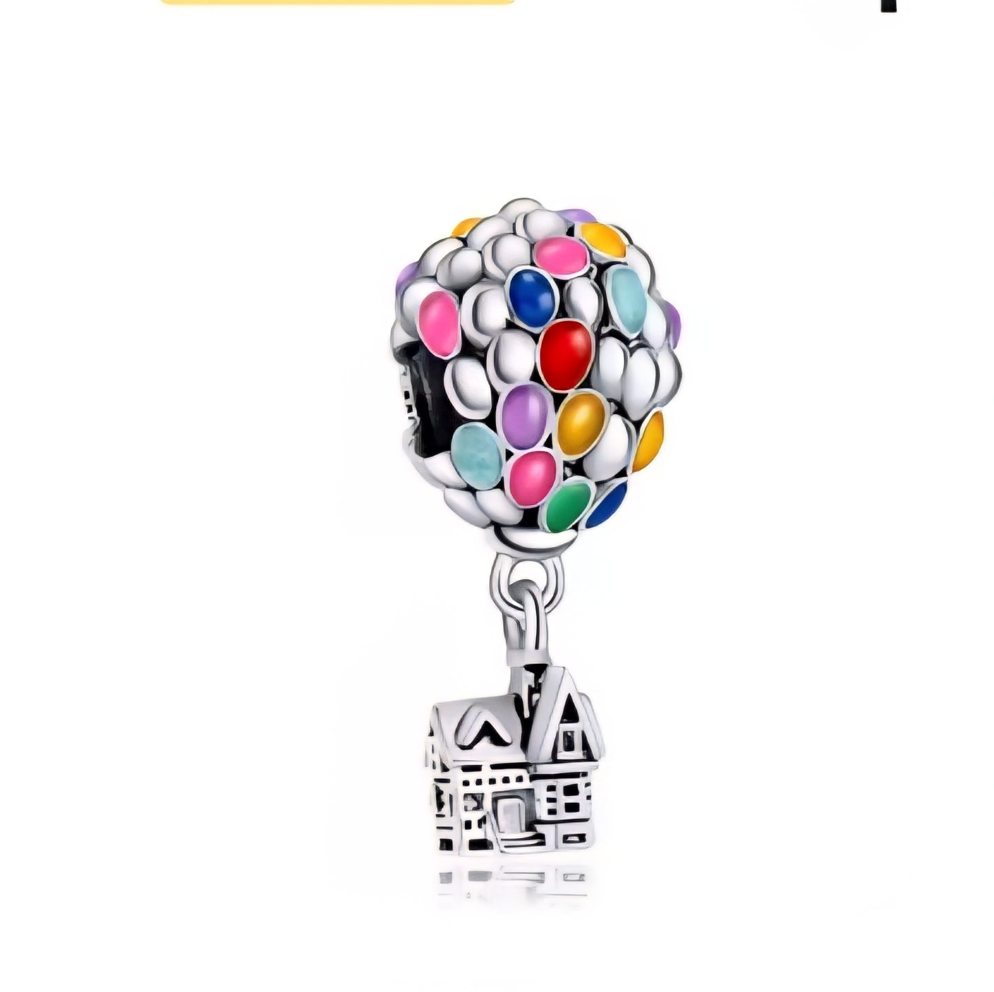 Disney Pixar Up House & Balloons Charm