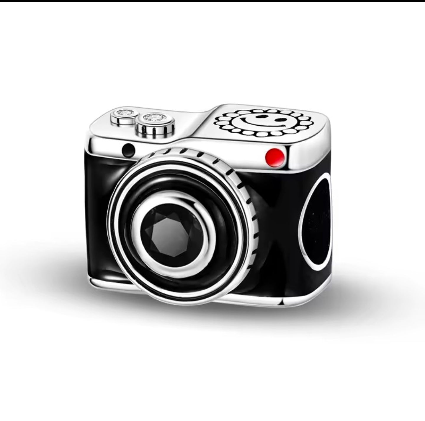 Black Camera charm