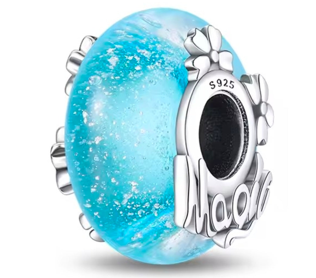 Murano glass charm