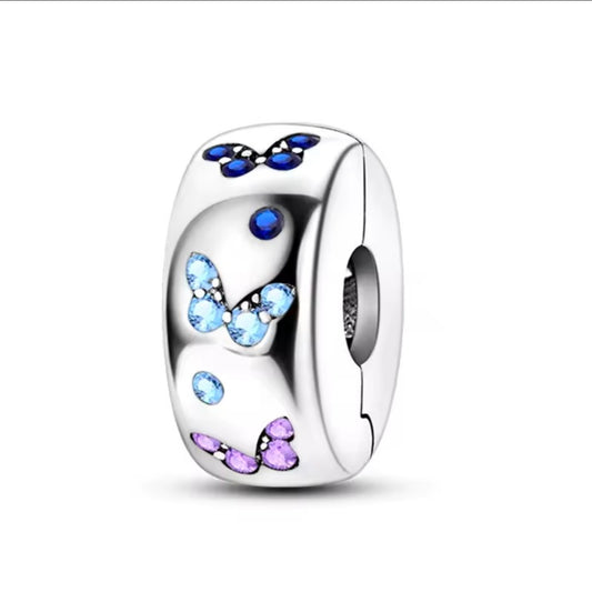purple butterflies Stopper