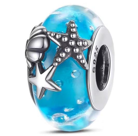 Murano glass charm