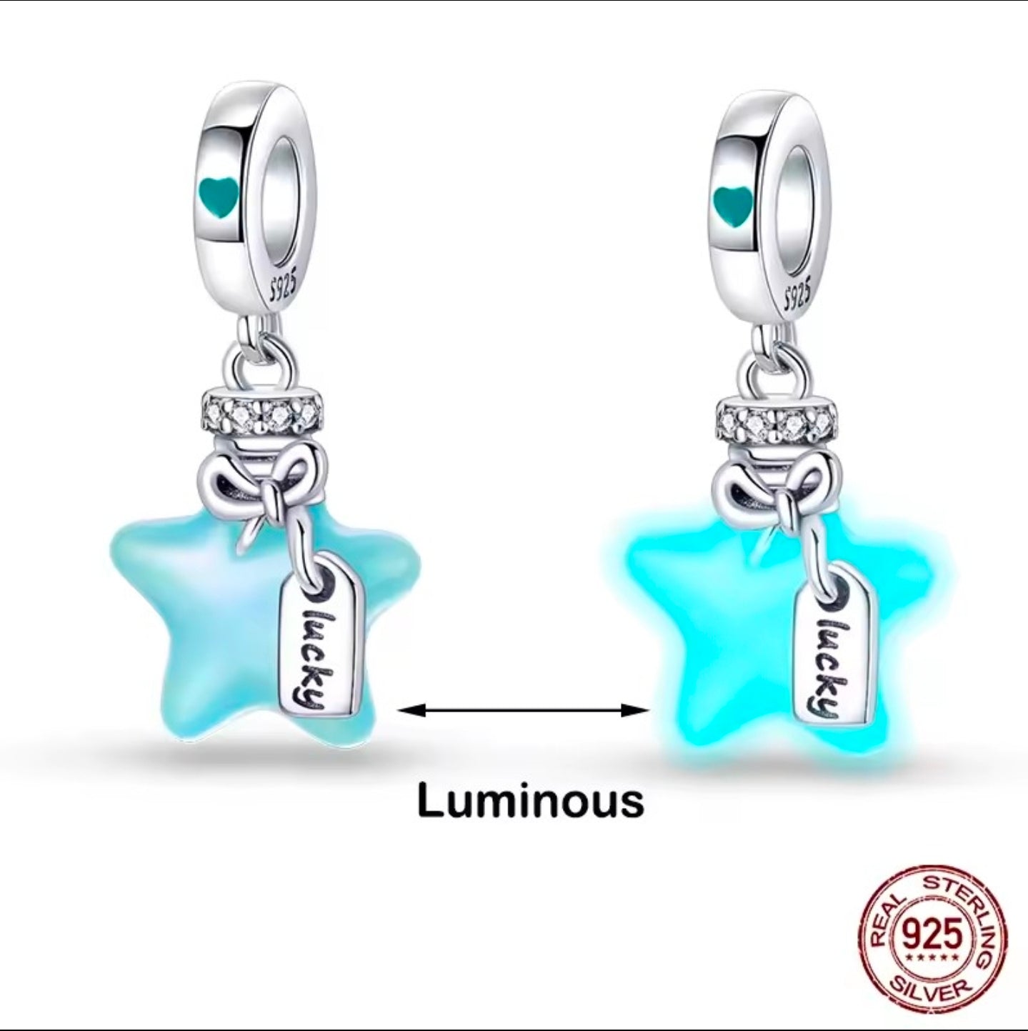 Lucky Glow in the dark Star