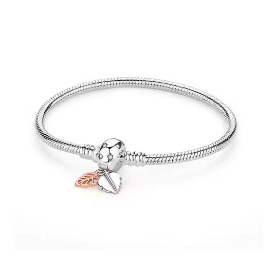 Bronze Leaf Bracelet